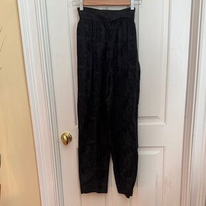 Antonello vintage black pants. Made in Italy